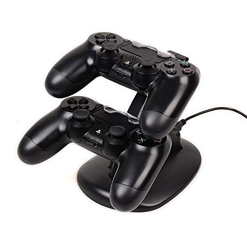 Musou Dual Usb Charging Charger Docking Station Stand Compatible For Playstation 4/Pro/Slim Controller #TOP4
