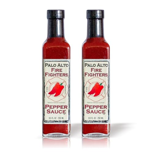 Palo Alto Firefighters Pepper Sauce Pack of 2
