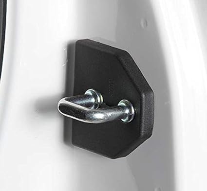 Amazon アクセサリー フィット用スバルフォレスター Xv レスターアウトバックインプレッサ リバティ ドアロックカバーバックル キャッチ キャップ ケース抗錆 ドアロック 車 バイク