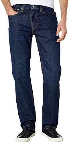 Levi's Men's 514 Straight Jean, Clean Run - Dark Indigo, 34Wx32L