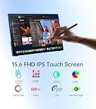 DAMRAPT Portable Monitor Touchscreen 15.6" with MPP Stylus Pen FHD 1080P DAMRAPT Portable Monitor Touchscreen 15.6" with MPP Stylus Pen FHD 1080P