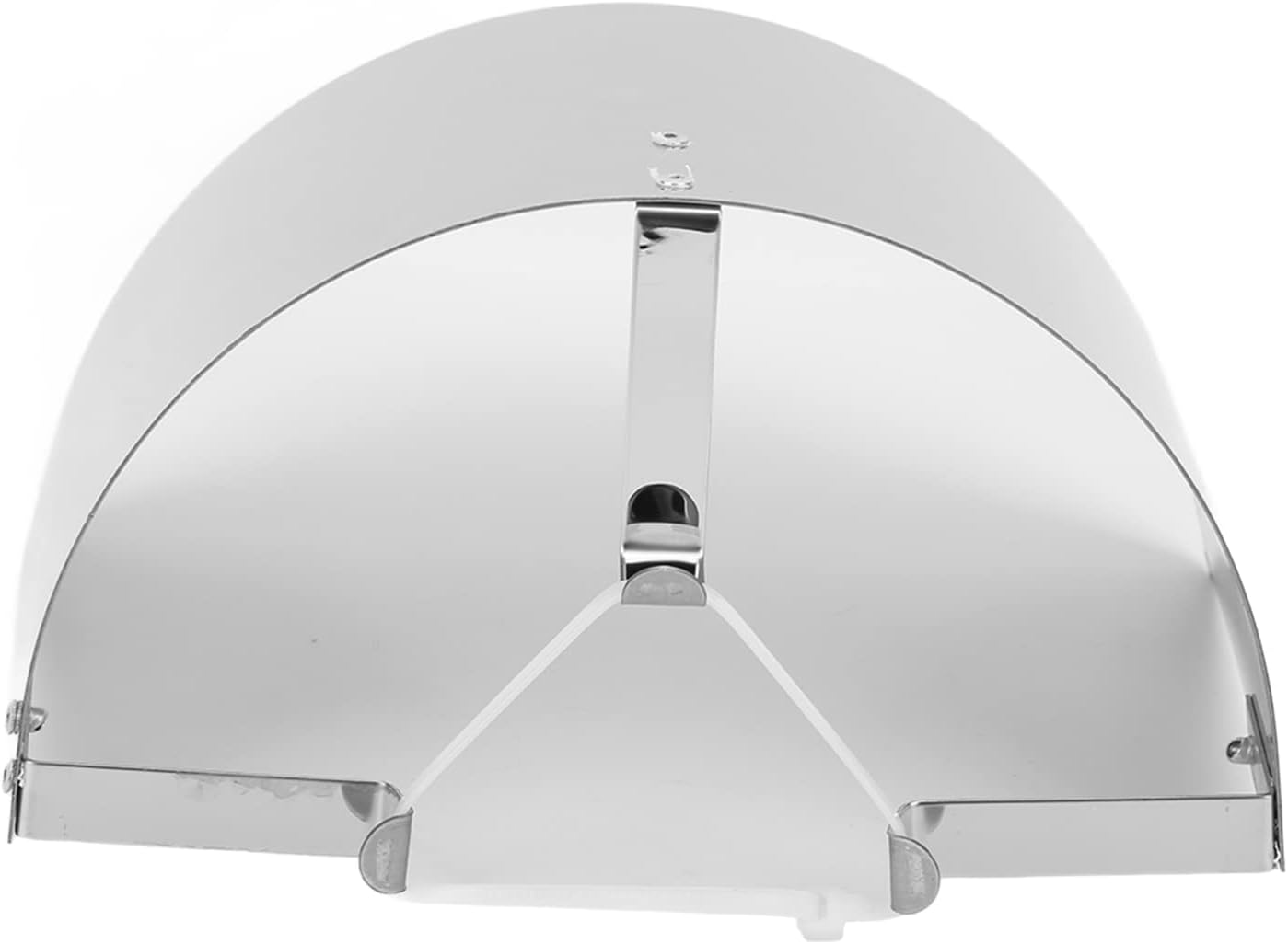 8.27x5.51x4.13in Air Intake Filter Cover Stainless Steel Heat Sheild Cover with Fixed Bracket Cone Air Filter Heat Shield Wrap for 2.5-3.5in Diameter Conical or Cylindrical Air Intakes(Silver)