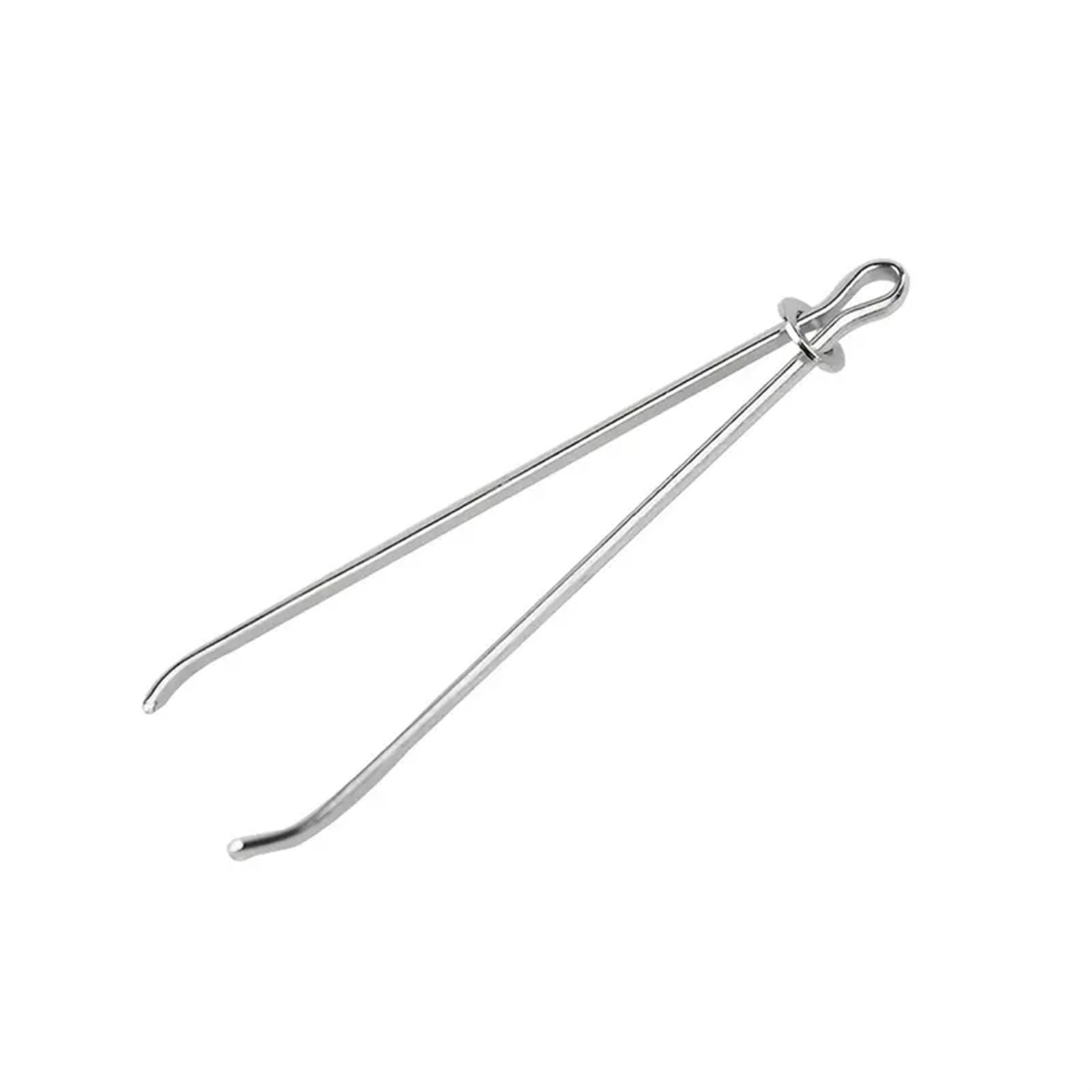 Enhebrador elástico con pinzas autoblocantes para reparar cinturas