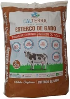 Esterco Bovino 3kg Calterra