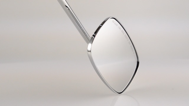 A2124　ゲルマスパ　Pro Lite　LH‐500　2007年製 KiWAV Motorcycle OEM Replacement Mirror Street Legal E-Mark
