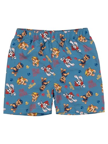 Paw Patrol Short de bain pour garçon - Maillot de bain pour enfant - Bleu, bleu, 110-116