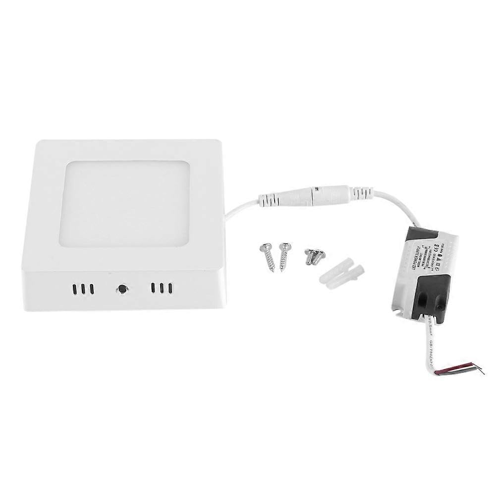 Joyhappst Image Color Square Shape Surface Mounted Led Ceiling Panel Down Lights Bulb Slim Wall Lamp 6W Cold White