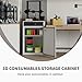 RJOKMT 180L 3D Printer Filament Storage Cabinet with Dehumidifier | Industrial Sealed Dehumidifying Cabinet Holds 40 Rolls -Compatible with Nylon/PLA/ABS/TPU(White)