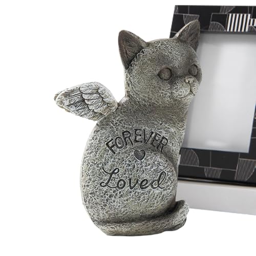 Piedra conmemorativa de perro para decorar jardines y espacios 2