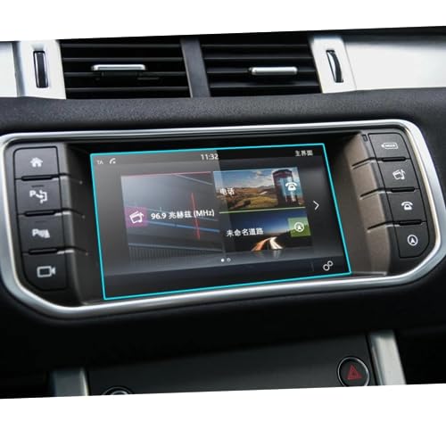Film Écran de Navigation GPS pour Range Rover Evoque 2013-2018 Verre Trempé 8 Pouces