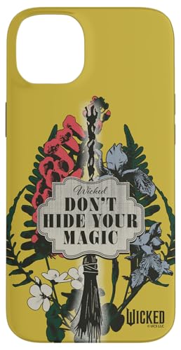 �E�B�L�b�h Don�ft Hide Your Magic Floral Broom �X�}�z�P�[�X iPhone 14 Plus �p