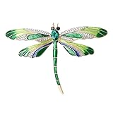 Gran opción: expresa tu amor y aprecio con este elegante broche de libélula, una opción perfecta para añadir brillo y estilo a cada conjunto para compromisos, bodas y fiestas. Elígelo como regalo perfecto para Navidad, Día de la Madre, Día de San Valentín o simplemente como regalo de cumpleaños para tu amada esposa, novia o mejor amiga.