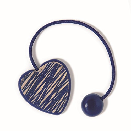 Home Collection Ccl123 Calamita Cuore, Legno, Azzurro, 30X6X1 Cm