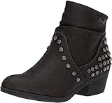 Stud Ornimentation Blowfish Malibu Damen Salinas Stiefelette, Black Saddle Rock, 38.5 EU