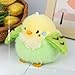 ABEARCAR 3.9 inches Parakeet Plush Toy Bird Stuffed Animal Plush Toy Holder Bag Pendant Party Christmas Birthday Valentine's Day Gifts Toys for Kids Girlfrends