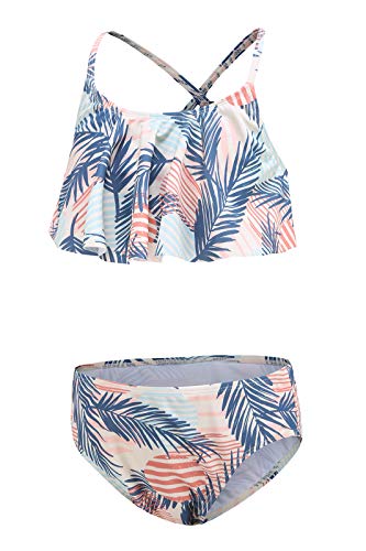 Image of Girls Two Piece Swimsuits Rainbow Bikini Sets Adjustable Strap Bathing Suits