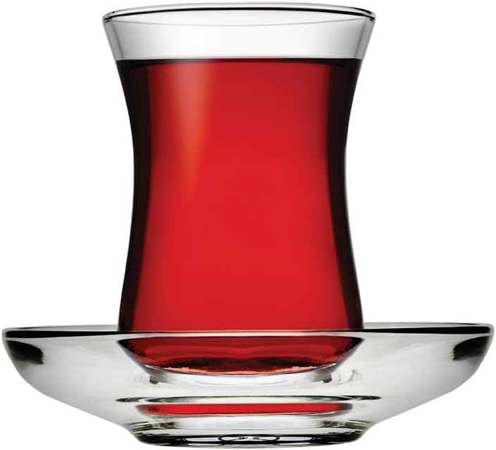 Pasabahce Turkish Tea Cups Set of 12