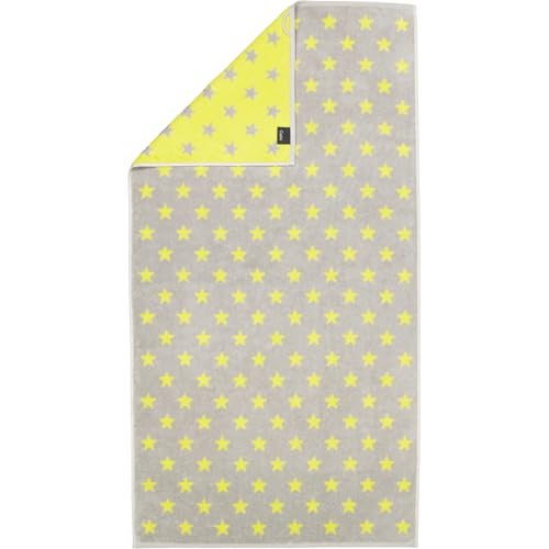 Cawö Handtücher New Stars Sterne klein 6261 Platin/Lime - 75
