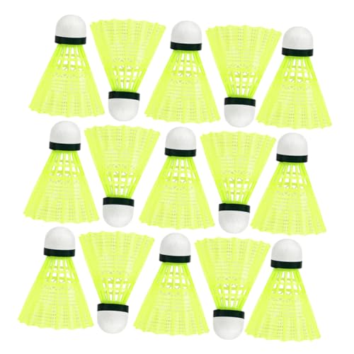 Parliky 24pcs Badminton Shuttlecocks for Boys and Girls Durable Plastic Shuttlecocks for Training Outdoor Sports Equipment
