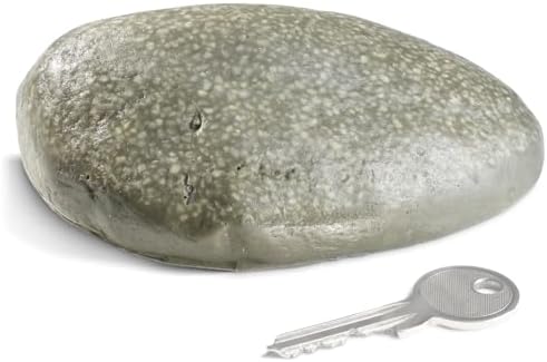 COM-FOUR® Pietra Chiave "Pebblestone" - Finta Pietra con Scompart...
