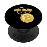 Bitcoin Necklace No Plan B Crypto Currency BTC Coin Trader PopSockets Swappable PopGrip