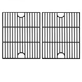 17 Inch Grill Grate for Nexgrill 4 Burner 720-0830H 720-0670A 720-0783E 720-0958A 5 Burner 720-0888N, Cast Iron Cooking Grids for Kenmore 415.16106210 Expert Grill 720-0789H 720-0789C Replacement Part