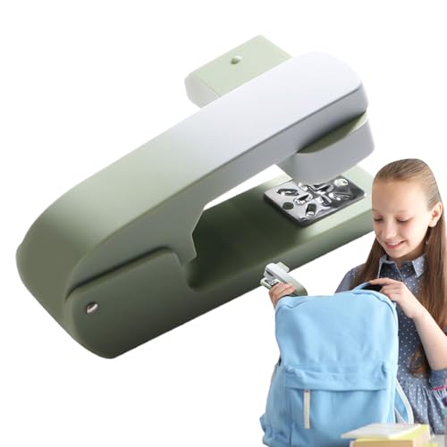 Grapadora giratoria de brazo oscilante antideslizante | Grapadora multiángulo de alcance profundo - Rotación de 360 grados | Grapadora de capacidad de 20 hojas para embalaje de pósteres, folletos de