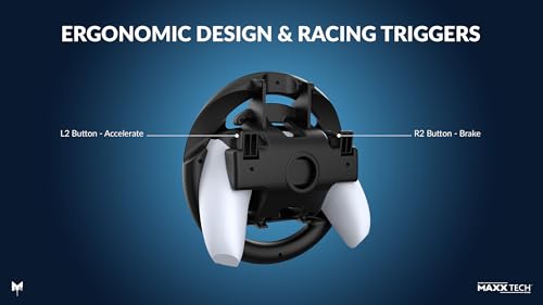 Maxx Tech Turbo Boost Racing Kit For PS5 - Includes PS5 Game (disc version)... - Image 4