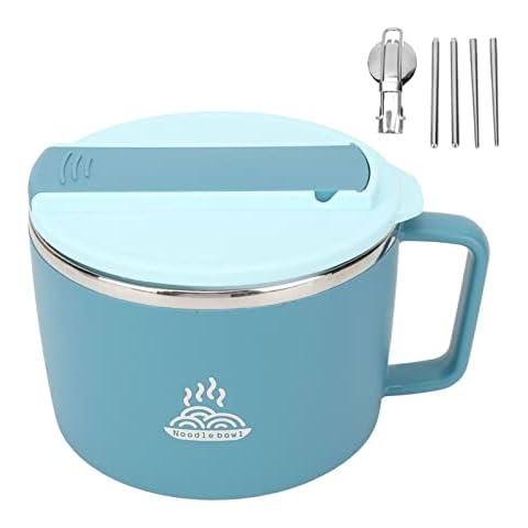 TITA-DONG Microwave Noodle Bowl Set with Lid Cover