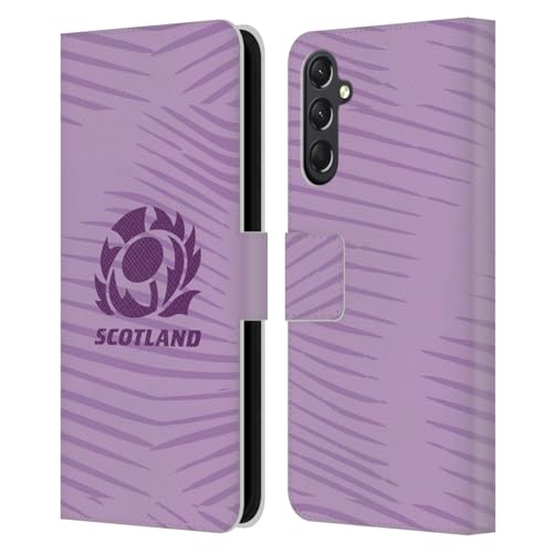 Cadeau idéal Écusson Scotland Rugby pour étui portefeuille Samsung Galaxy A24