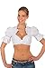 Authentic bavarian Dirndl blouse for Dirndl with ruffles (42 (US12))