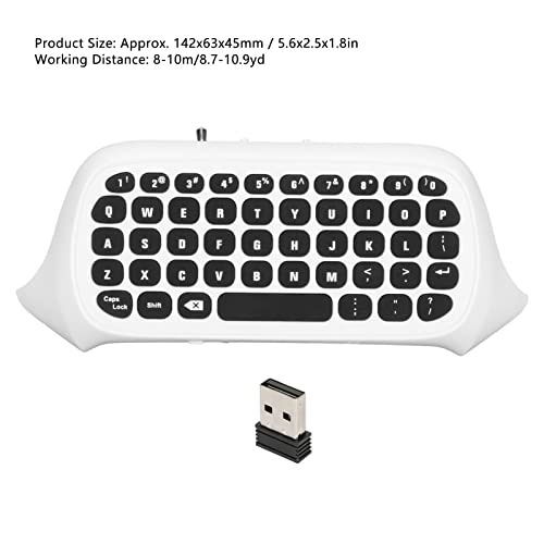 Gugxiom GUGXIOMBA6PGNTFER-12 Mini Game Keyboard For Xbox Series X/Series S/One/One S Controller, Chatpad Keypad thumb #1