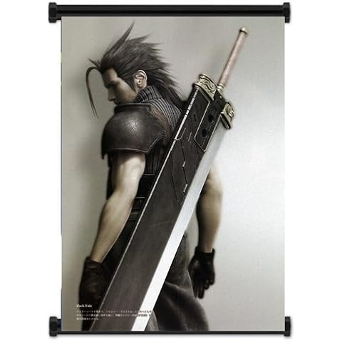 Final Fantasy VII Advent Children Zack Fabric Wall Scroll Poster (31"x42") Inches Cover