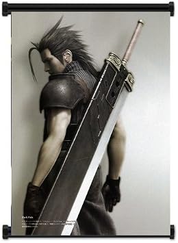 Final Fantasy VII Advent Children Zack Fabric Wall Scroll Poster 31"x42" Inches