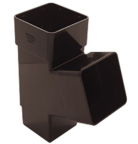 Black Square Guttering and Downpipe - Gutter and Pipe Fittings - Y Branch