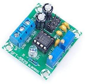 Image of NE555 Pulse Module Square Wave Rectangular Wave Signal Generator Frequency Duty Cycle Adjustable DC5-15V Output Frequency 1Hz-50Hz, 50Hz-1KHz, 1KHz-10KHz, 10KHz-200KHz Four Optional