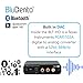 BluDento BLT-HD LDAC aptX HD Bluetooth Receiver, Hi-Fi Bluetooth v5.1 Audio Adapter with TI DAC,RCA Output, Digital Coaxial and Optical Output with Enhanced Working Range