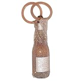 Accents Cristaux Luxueux : Orné de plus de 5000 cristaux, ce sac à vin présente un effet d'lumineux éblouissant à travers sa maille à motif vague. Cette feature décorative élève son attrait mode, le rendant parfait pour embellir les célébrations ou les événements prestigieux. Les accents luxueux des cristaux captent la lumière pour créer des reflets scintillants, ajoutant une dimension de luxe à toute occasion. Son design raffiné assure une présence remarquée dans les situations sociales.