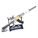 BYWL AKM Asalto Pistola de fusil 1/6 de aleación de metal Artes llavero de regalo modelo de juguete utilería colgante decoración figura de acción