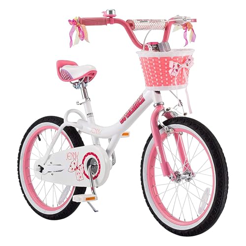 Image of Royalbaby Princess Girls Kids Bike 12 14 16 18 20 Inch Children Bicycle with Basket for Age 3-12 Years