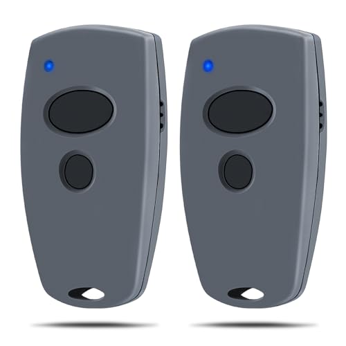 pepape 2 Stück Garage Handsender für Marantec Digital 302 304 382 394 392 313 321 323 433MHz Kompatibel mit Marantec 433 92MHz Multi-Bit Garagentoröffner