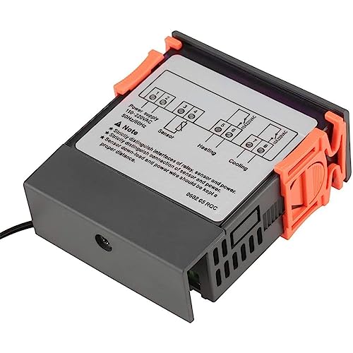 Miniatura 4 de Arceli Controlador De Temperatura Digital Relé De 10 A Con Calentador Y Enfriador - 24v