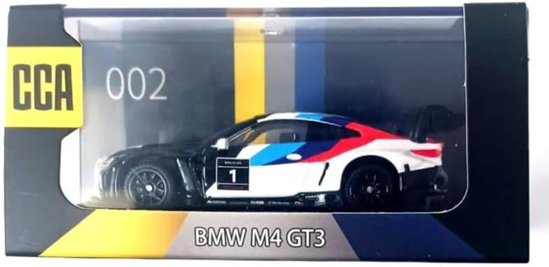 CCA 1:64 Acrylic BMW M4 GT3 Collection Cool Car Series 3+ Years (White)