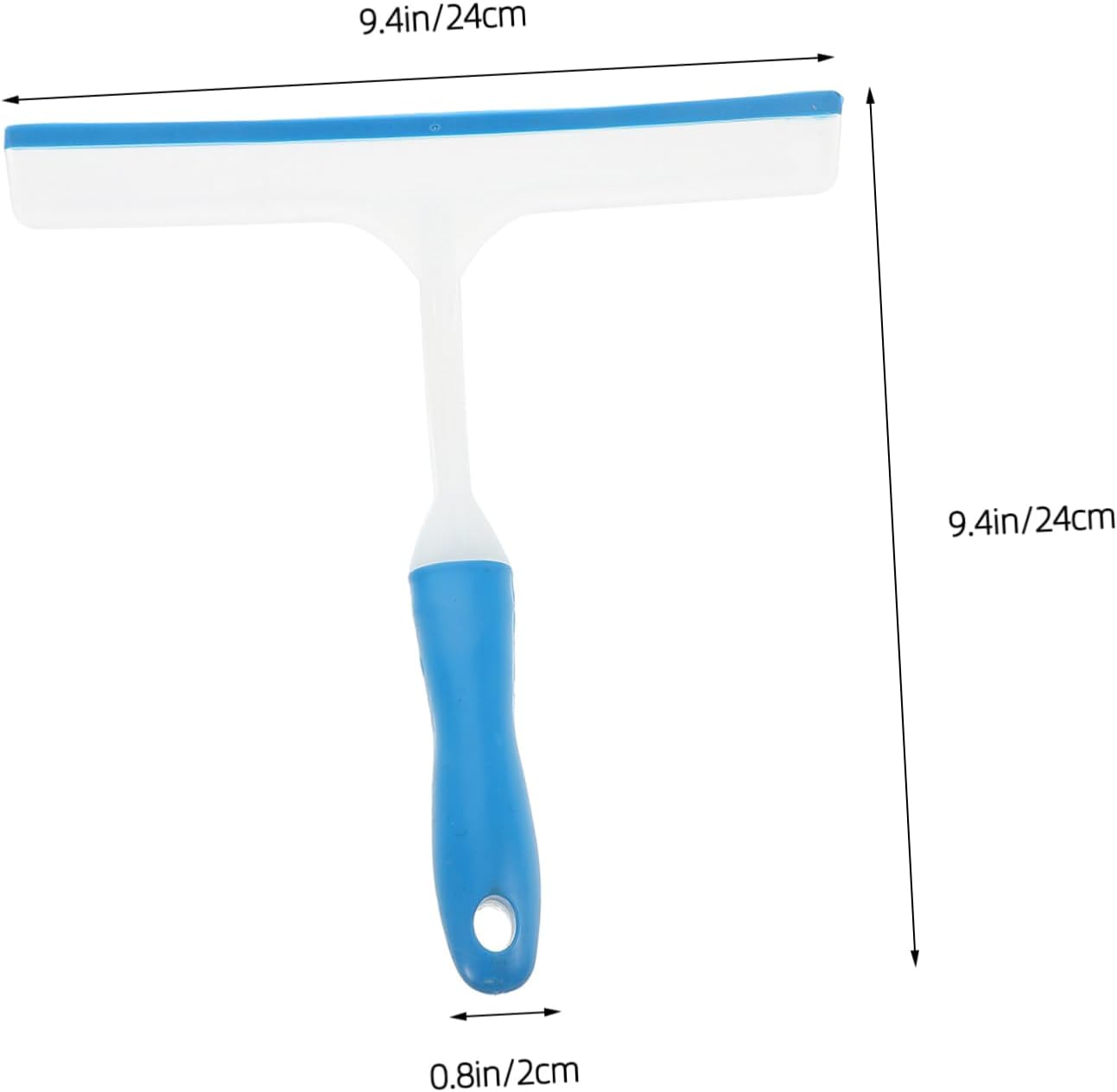 Zerodeko Silicone Car Window Squeegee – 12-inch Windshield Cleaning Tool Ergonomic Handle for Effortless Drying and Streak-Free Finish for Auto Detailing and Car Wash