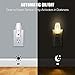Emotionlite Plug in Night Light, Warm White LED Nightlight, Dusk to Dawn Sensor, Kids, Nursery, Bedroom, Bathroom,Hallway, Stairs, Kitchen, 4 Pack