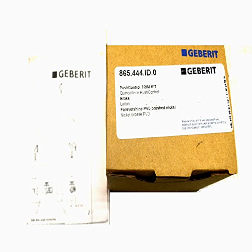 Geberit 151.603.Id.1 17-Inch-24-Inch Tub And 27-Inch Cable Push Control Complete Unit, Brushed Nickel #TOP2
