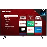 TCL 43S425 / 43S423 43-Inch 4K Ultra HD Smart Roku LED TV (2018) (Renewed)