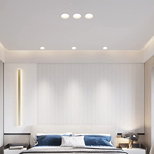 Accentrage LED de plafond discret et moderne pour valoriser l'architecture de salon - 3