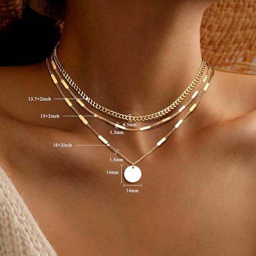 Collar de oro para mujer y niña diseño serpiente