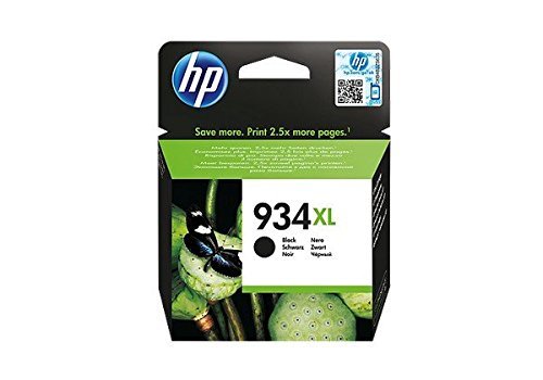 HP C2P23AE 934XL Cartucho de Tinta Original de alto rendimiento, 1 unidad,...